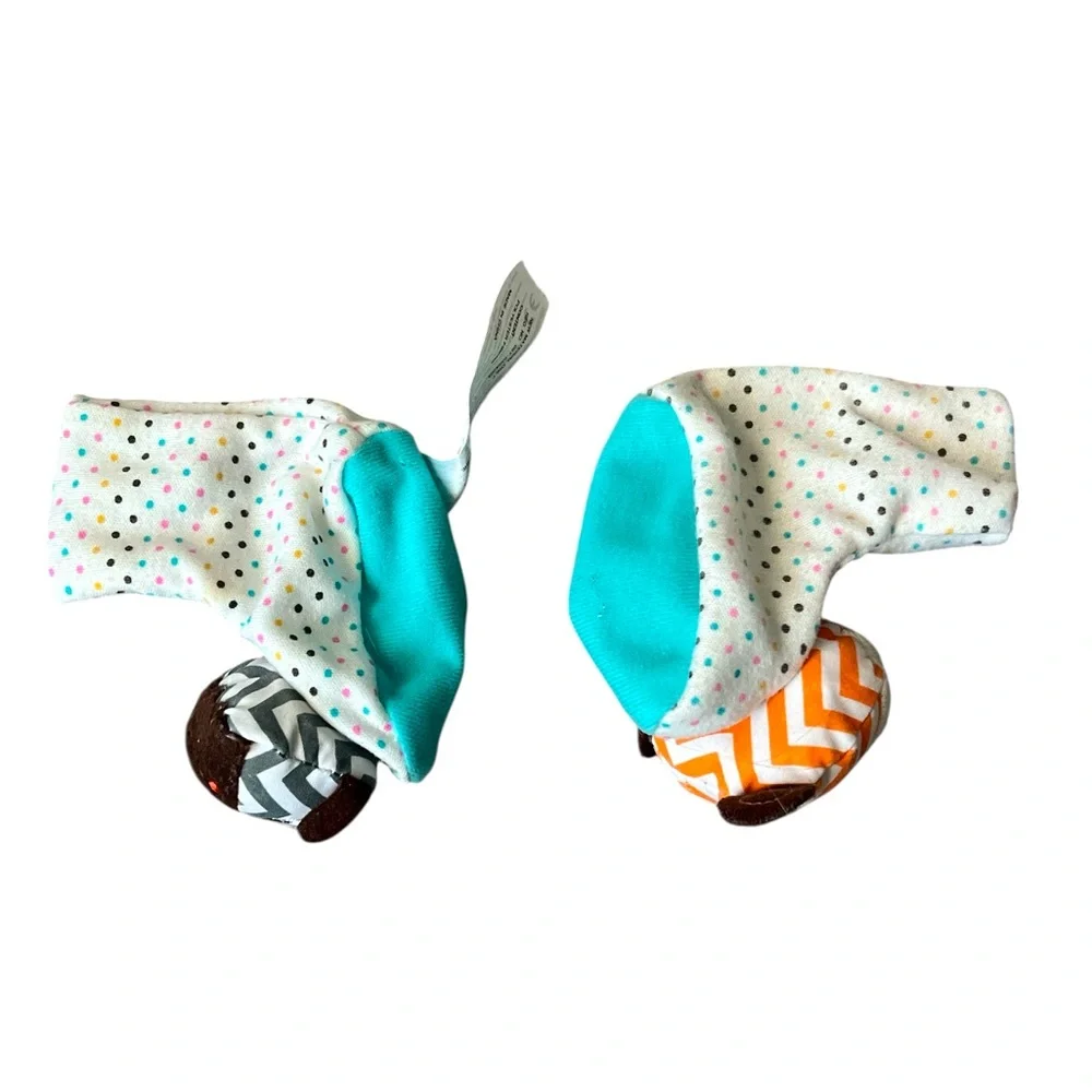Colorful Polka Dot Kids Bell Booties